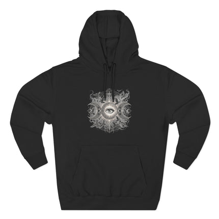 Triple Moon Eye Spiritual Awakening Graphic Hoodie