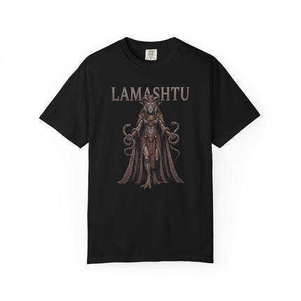 Lamashtu T-Shirt | Mesopotamian Demon in Dark Fantasy Artwork