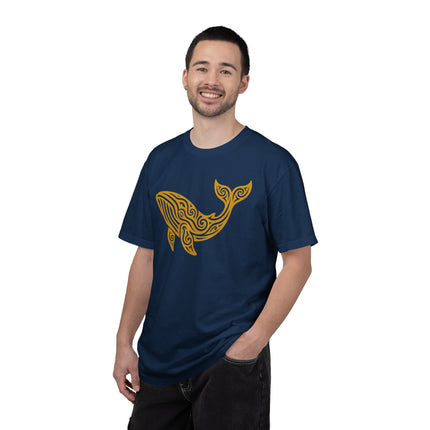 Intricate Tribal Whale T-Shirt | Ocean Animal Graphic Tee | Comfort Colors