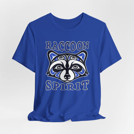 Raccoon Spirit Tribal T-Shirt | Native American Style Animal Tee | Spirit