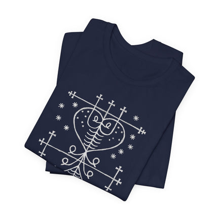 Maman Brigitte Veve Voodoo Tee - Occult Symbol Tattoo Shirt