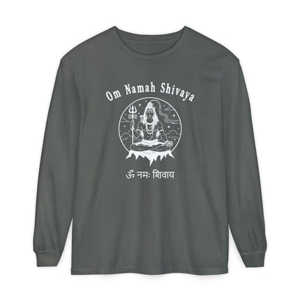 Om Namah Shivaya T-Shirt | Shiva Mantra Graphic Long Sleeve Tee