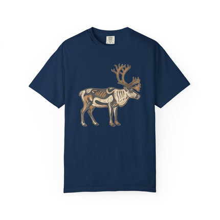 Inuit Inspired Caribou Symbol T-Shirt | Arctic Reindeer Graphic