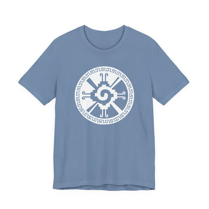 Hunab Ku Symbol T-Shirt | Black and White Circular Spiral Design Tee