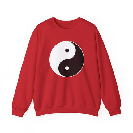 Yin Yang Symbol Sweatshirt | Harmony and Balance Graphic Unisex Pullover | V1