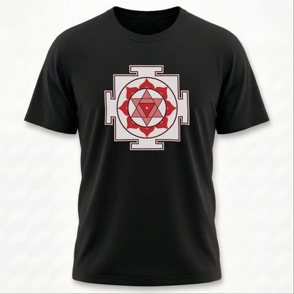 Bagalamukhi Yantra T-Shirt | Goddess Bagalamukhi Sacred Geometry Tee | Yantra