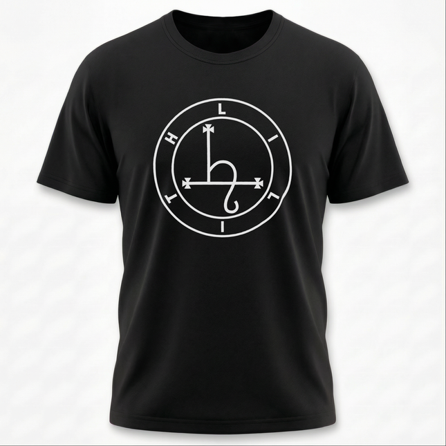 Lilith Sigil Occult Esoteric T-Shirt | Dark Goddess Symbol Tee | Shirt