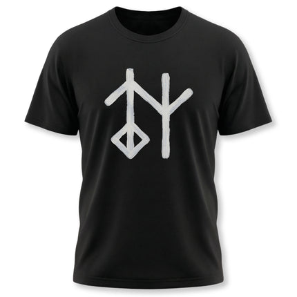 Wisdom Bind Rune T-Shirt | Norse Pagan Symbol Runic Graphic Tee