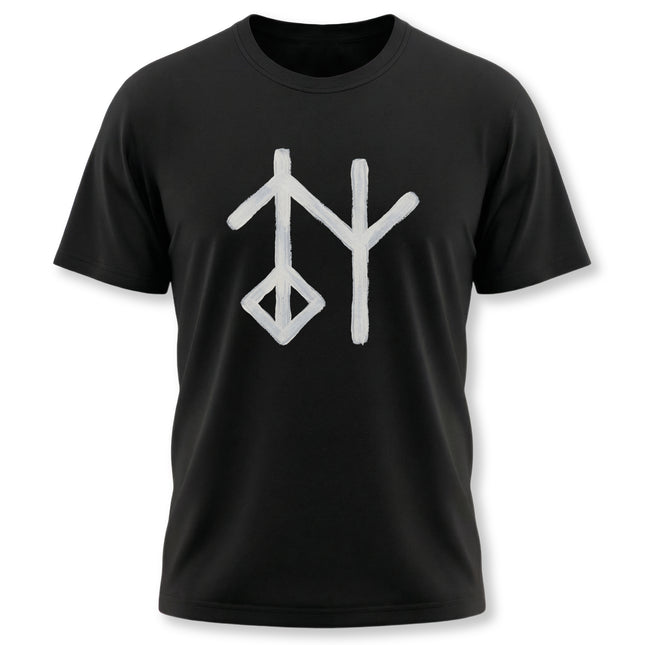 Wisdom Bind Rune T-Shirt | Norse Pagan Symbol Runic Graphic Tee