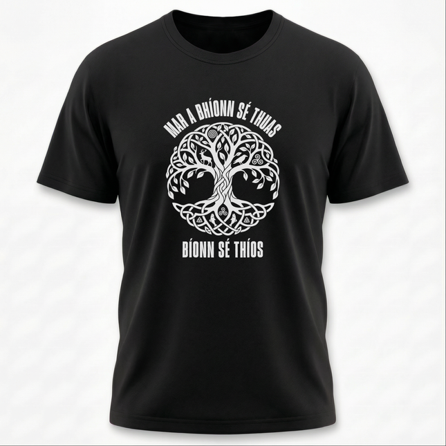 Celtic Tree of Life T-Shirt | As Above So Below Yggdrasil Norse Tee | Life