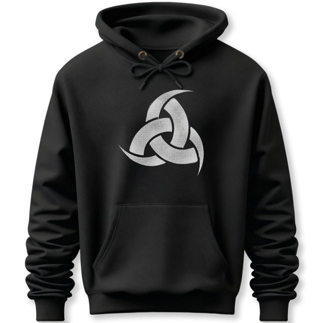 Triple Horn of Odin Hoodie | Norse Mythology Viking Symbol Pullover Hoodie