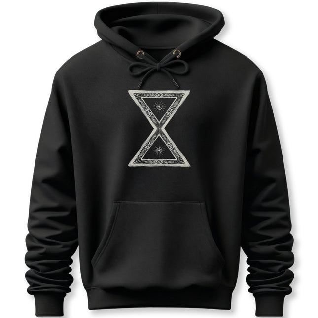 Lakota Kapemni Symbol Hoodie | Indigenous Native American Graphic Pullover Hoodie