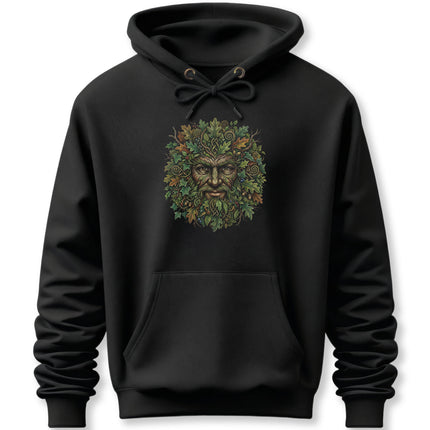 Green Man Hoodie | Nature Spirit Folklore Mythical Unisex Pullover Hoodie