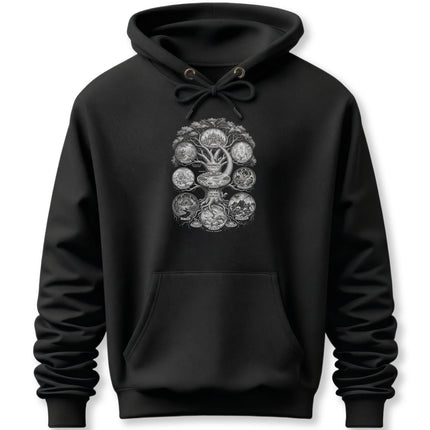 Yggdrasil Nine Worlds Norse Mythology Unisex Hoodie | Viking Tree Hoodie