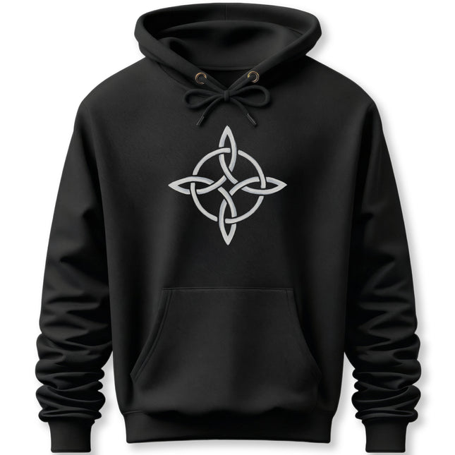 Witch's Knot Protection Hoodie | Celtic Magic Symbol Pullover Hoodie