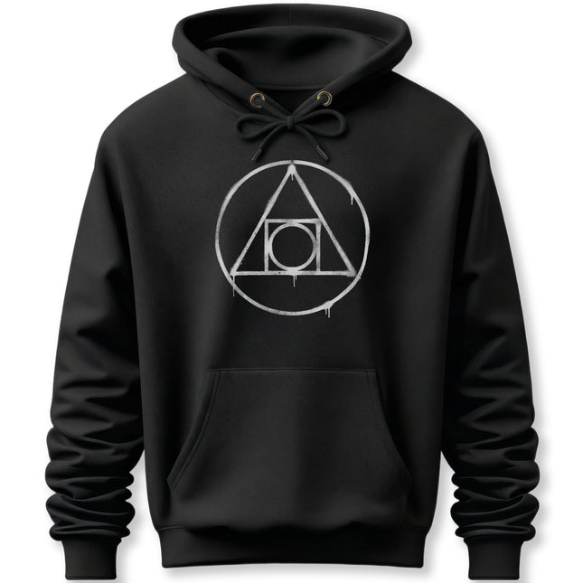 Philosopher's Stone Alchemy Symbol Hoodie | Esoteric Mystical Pullover Hoodie