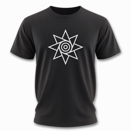 Octagram Sun Solar Symbol T-Shirt | Mystical Streetwear Unisex Tee | V4