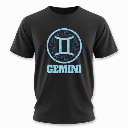 Gemini Zodiac T-Shirt | Astrology Symbol Graphic Tee | V3