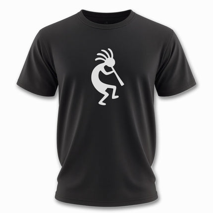 Kokopelli Flute Player T-Shirt | Native American Inspired Unisex Tee V2