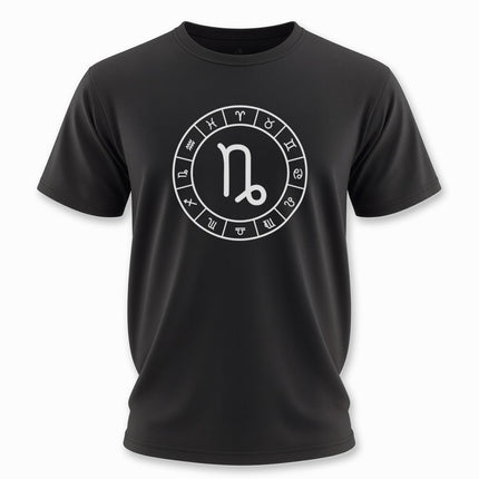 Capricorn Sign Zodiac Astrology Wheel Unisex T-Shirt | V2