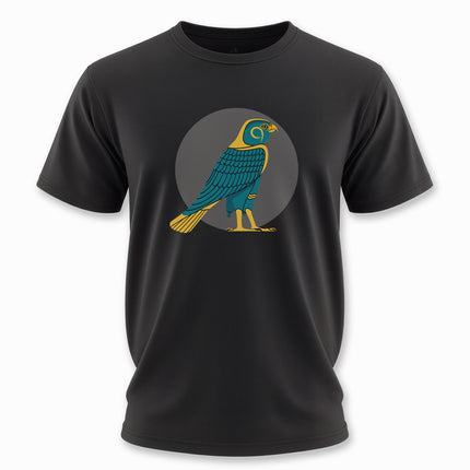 Egyptian Horus Bird T-Shirt | Ancient Falcon God Tee | V2