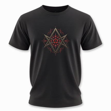 Thelema Hexagram Graphic T-Shirt | Magick Tee | V8
