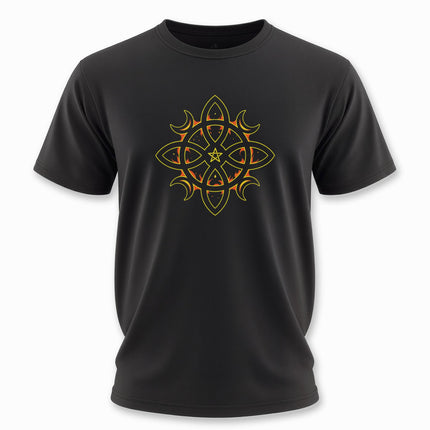 Witch's Knot T-Shirt | Celtic Witchcraft Moon Tee | V1