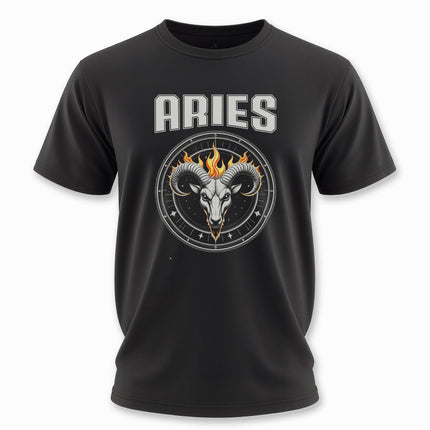 Aries Zodiac T-Shirt | Astrology Fire Sign Tee | V9
