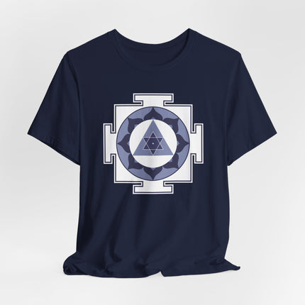 Ganesha Yantra Sacred Geometry T-Shirt | Hindu Spiritual Symbol Tee | Yantra