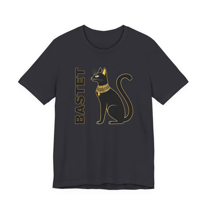 Bastet Cat Egyptian T-Shirt | Symbolic Egypt Goddess Graphic Tee | V5