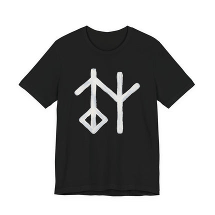 Wisdom Bind Rune T-Shirt | Norse Pagan Symbol Runic Graphic Tee