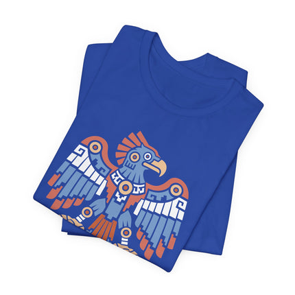 Aztec Eagle T-Shirt | Spread-Wing Mesoamerican Bird Graphic Tee