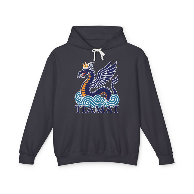 Tiamat Winged Sea Dragon Hoodie | Mesopotamian Mythology Hooded Sweatshirt