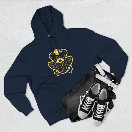 Khepri Hoodie | Egyptian Scarab Beetle Graphic Unisex Pullover V4