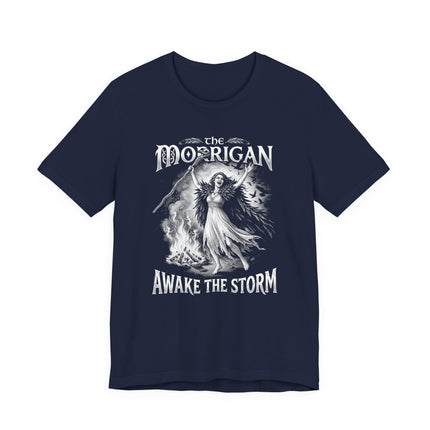 The Morrigan Awake The Storm Tee | Celtic Art Print T-Shirt