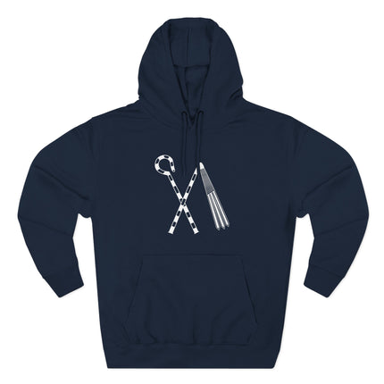 Crook & Flail Hoodie | Ancient Egyptian Pharaoh Osiris Unisex Pullover V1