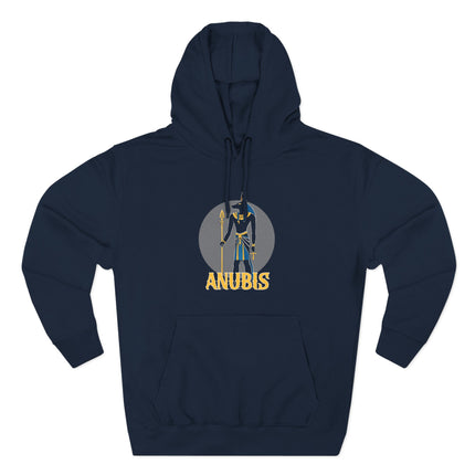 Anubis Egyptian Mythology Hoodie | Ancient God Graphic Unisex Pullover V3