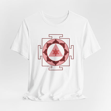 Ganesha Yantra Sacred Geometry T-Shirt | Hindu Spiritual Symbol Tee | Yantra