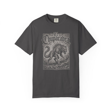 El Chupacabra T-Shirt | Cryptid Creature in Vintage Horror Art
