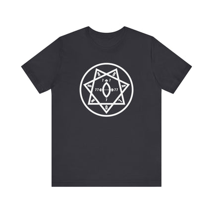 Star of Babalon Thelema 777 Crowley T-Shirt | Thelemic Seal Tee | V1