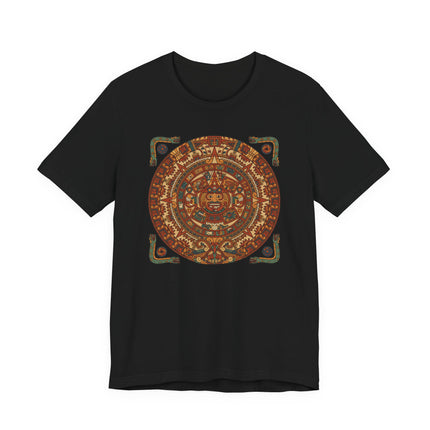 Mayan Calendar T-Shirt | Ancient Mesoamerican Art Graphic Tee