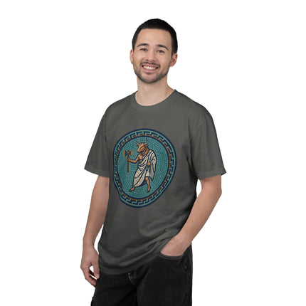 Greek Minotaur Mosaic T-Shirt | Mythology Labyrinth Axe Tee | Comfort Colors