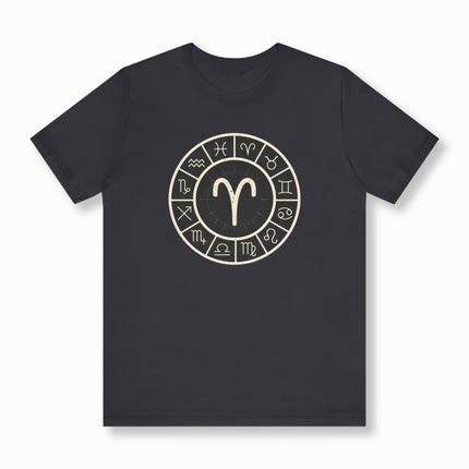 Aries Zodiac Sign T-Shirt | Astrology Horoscope Tee | V14