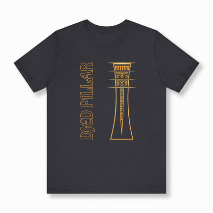 Egyptian Djed Pillar T-Shirt | Ancient Egypt Symbolic Tee | V3