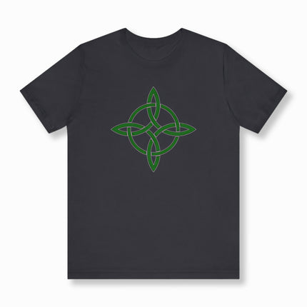 Green Witch's Knot Celtic Protection T-Shirt | V2