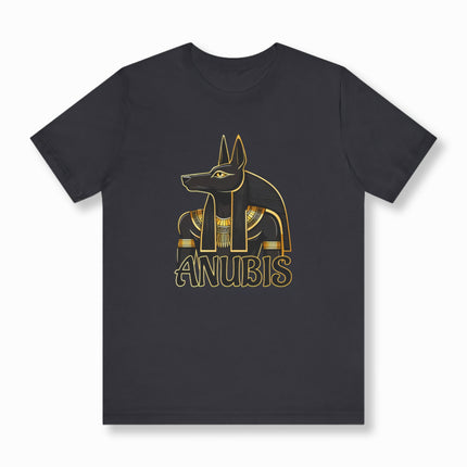 Anubis Egyptian God T-Shirt | Ancient Egypt Graphic and Text Tee | V3