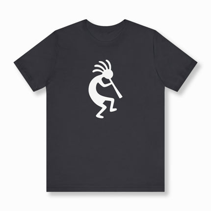 Kokopelli Flute Player T-Shirt | Native American Inspired Unisex Tee V2