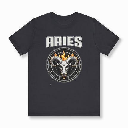 Aries Zodiac T-Shirt | Astrology Fire Sign Tee | V9