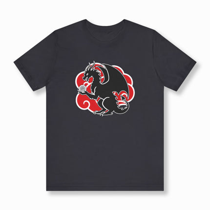 Chinese Dragon Red Cloud Pearl T-Shirt | Unisex Graphic Tee V2