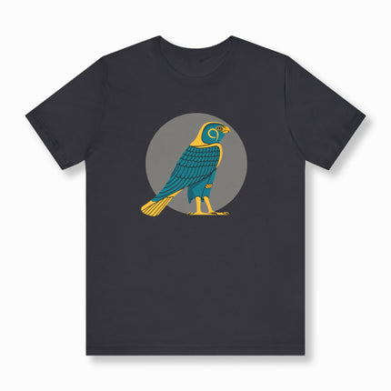 Egyptian Horus Bird T-Shirt | Ancient Falcon God Tee | V2